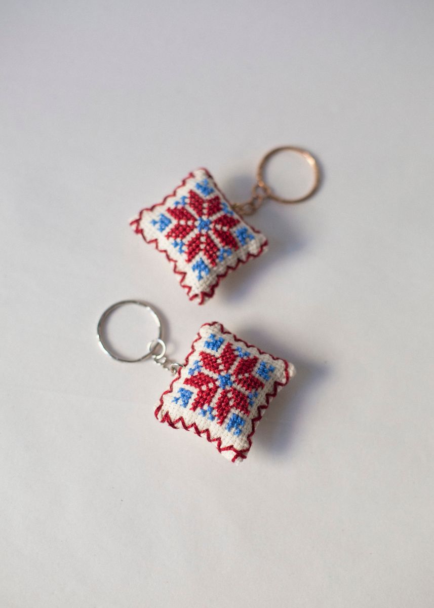 Håndbrodert nøkkelring, Threads of Hope