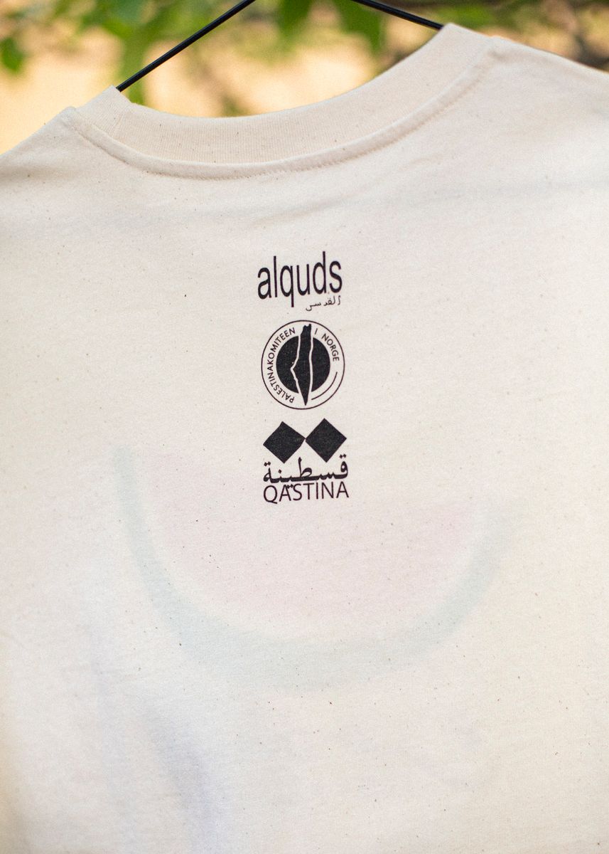 Silketrykket tynn genser - vannmelon