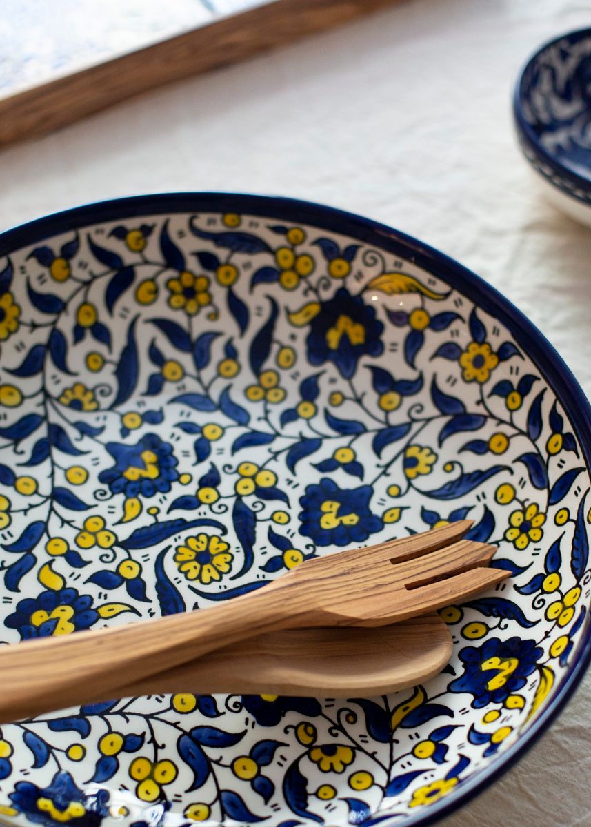 Lite salatbestikk i oliventre